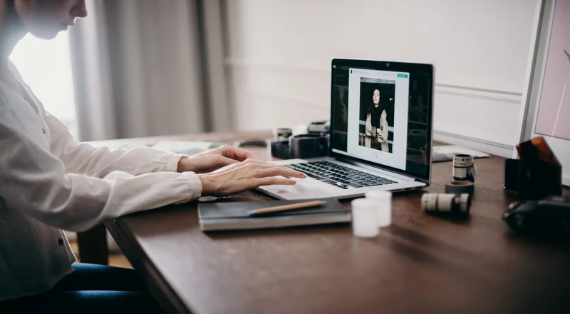 Photographer Spend Editing Photos