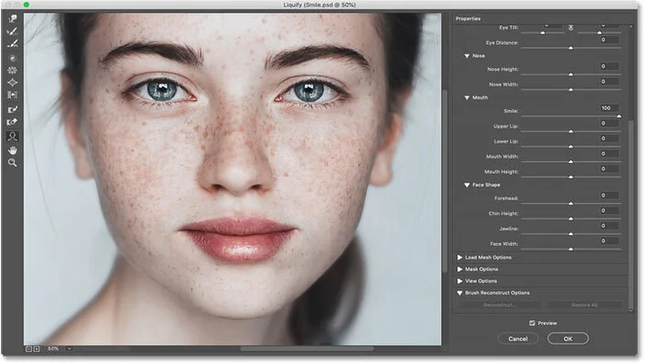 What Is the Photoshop Smile