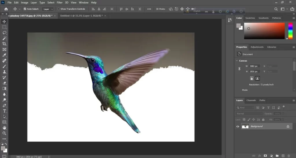 magic wand tool edit