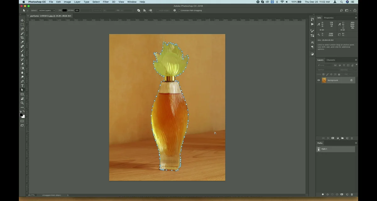 Clipping Path in Photoshop CC