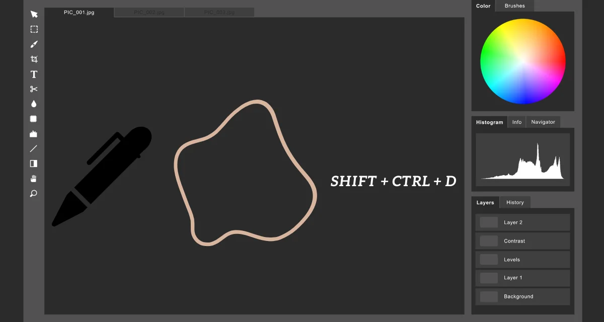 Inverted Clipping Path