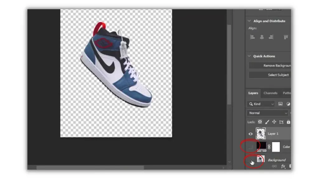 Isolating Clipped Objects or Removing Background