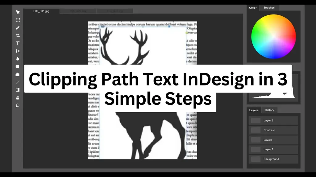 Text InDesign in 3 Simple Steps