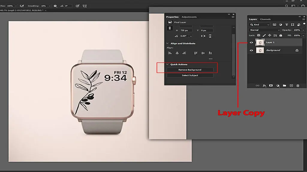 How to Remove a White Background