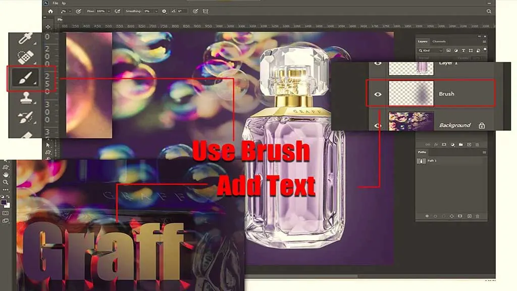 5) Add the Second Photo to the New Document