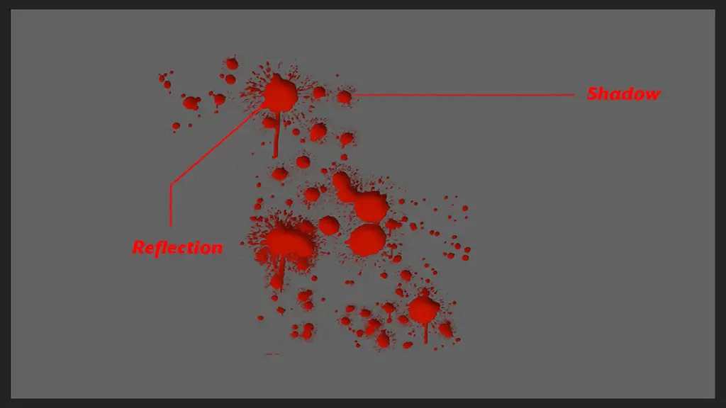 Add Shadows Reflections blood brush