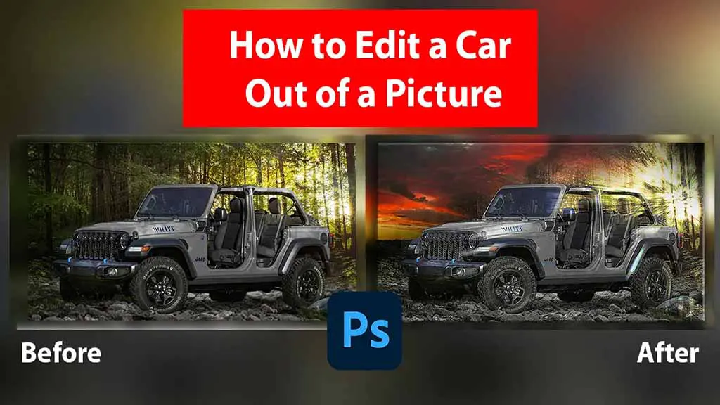 Jeep Car Photo Editing
