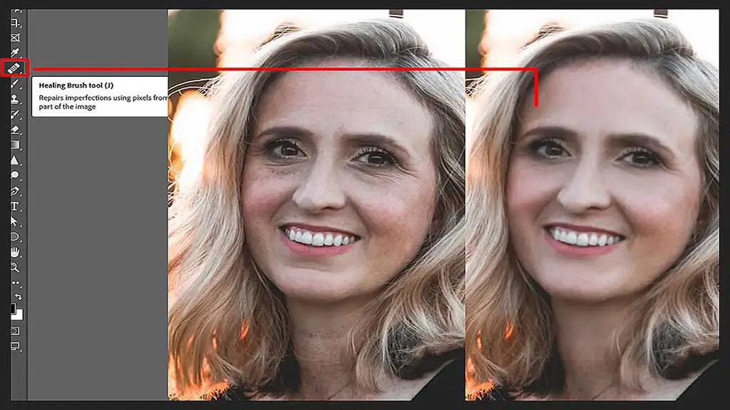 Editing senior photos Step 2