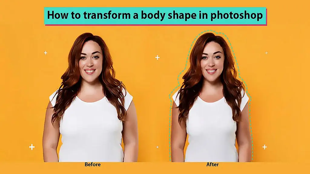 How to Transform a Body Shape in Photoshop Fat to Skinny