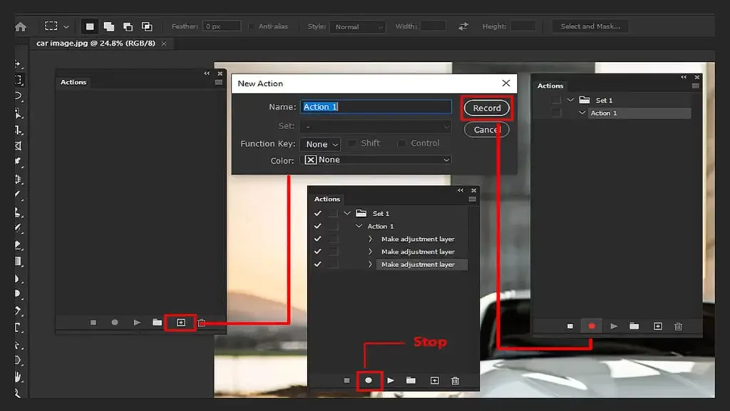 Step 2: Create a Custom Action file