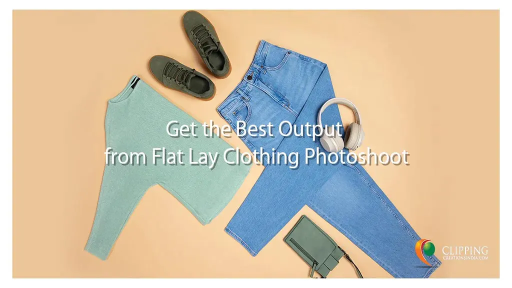 Flat Lay Clothing Photography Setup