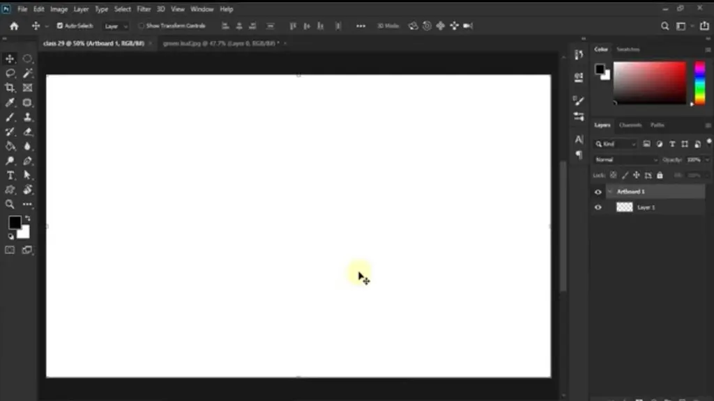 1. Open a Project