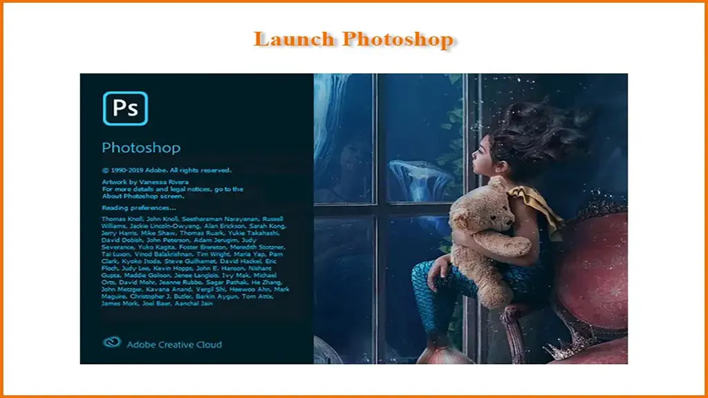 1. Launch Photoshop and open the image you wish to edit.