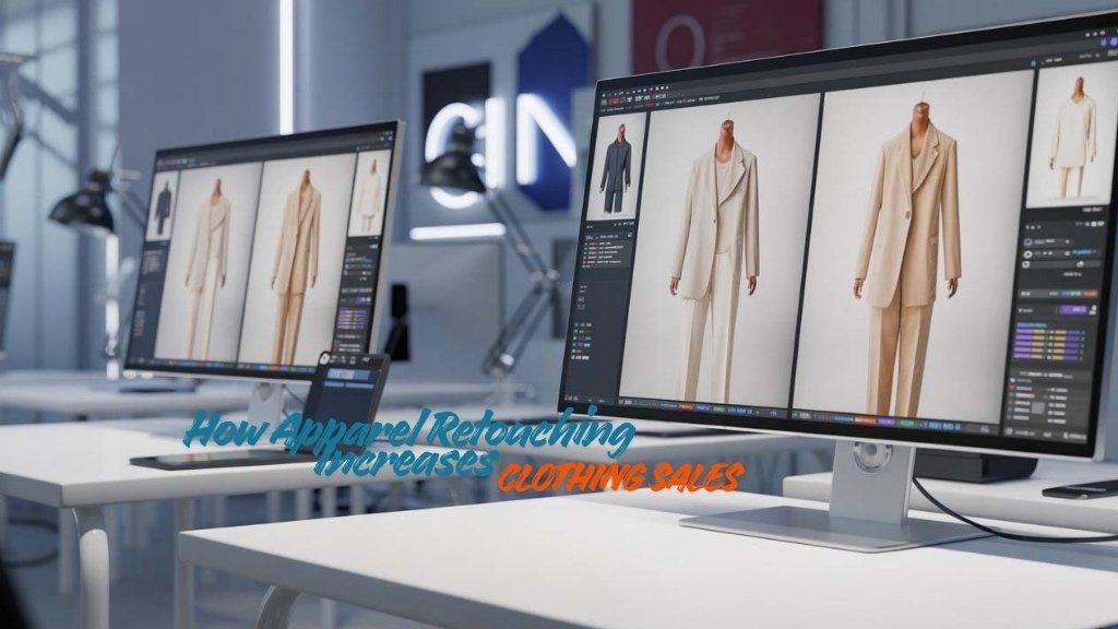 Professional apparel retouching boosts clothing sales, image editing services for e-commerce
