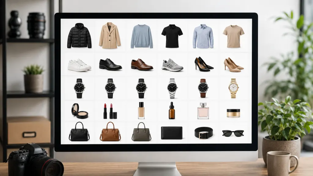 Product photo editing services for ecommerce​