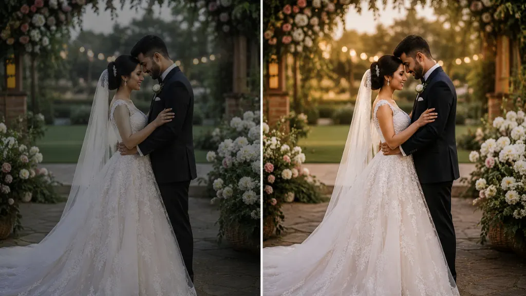 Common Wedding Photo Editing Services