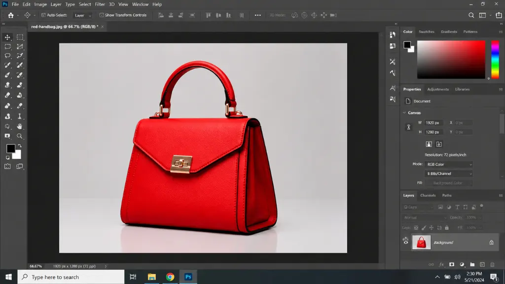 1: Open Your Image in Photoshop