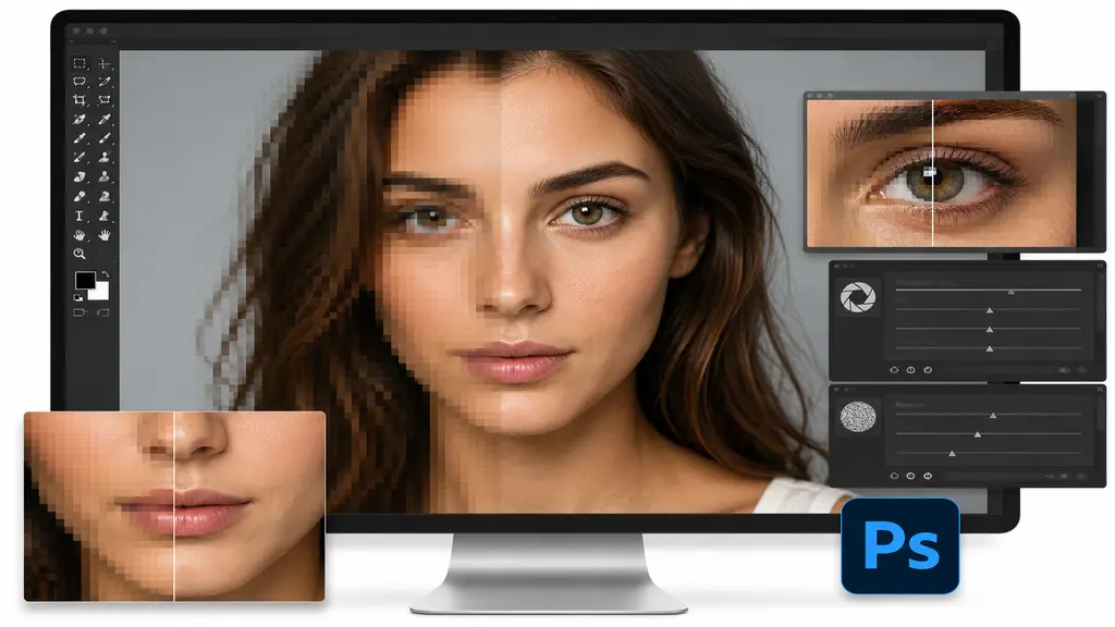 Fix Pixelated Photos in Photoshop