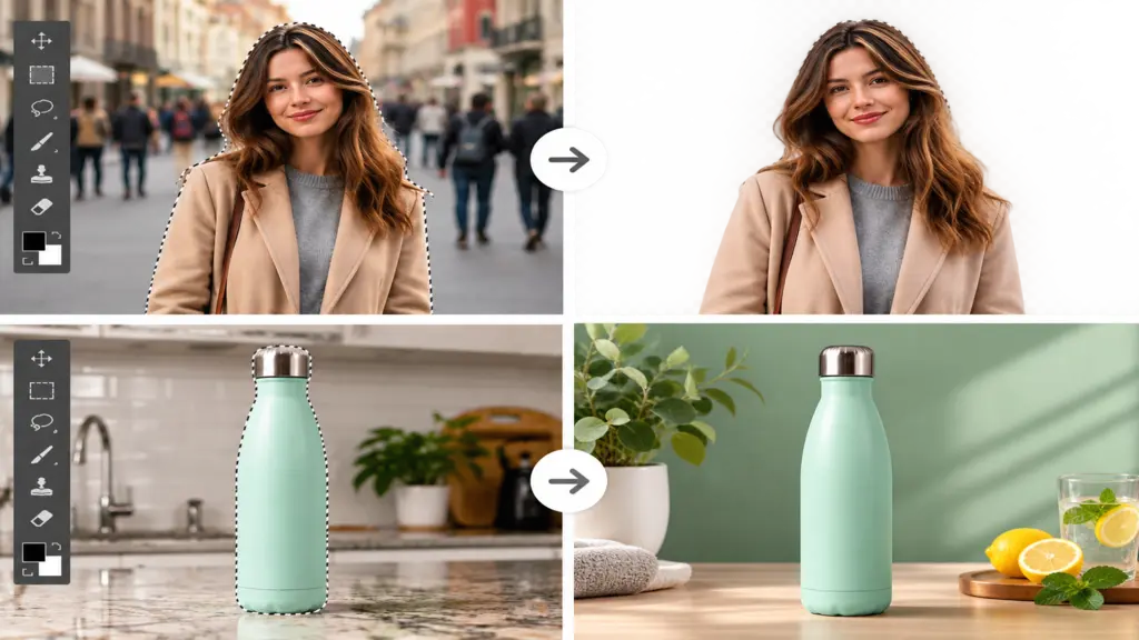 How to Edit a Background Into a Picture feature image