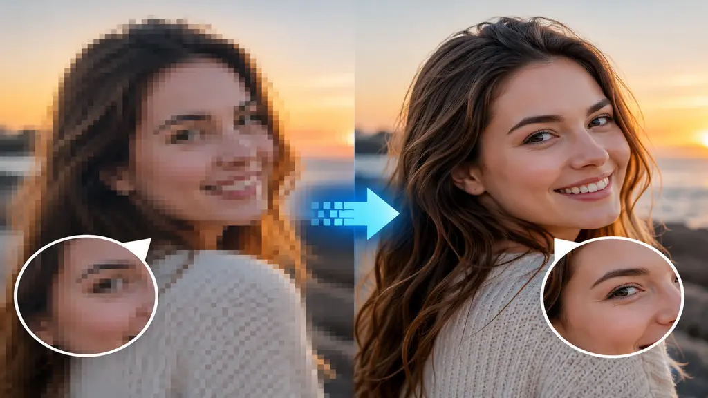 How to Fix Pixelated Photos feature image