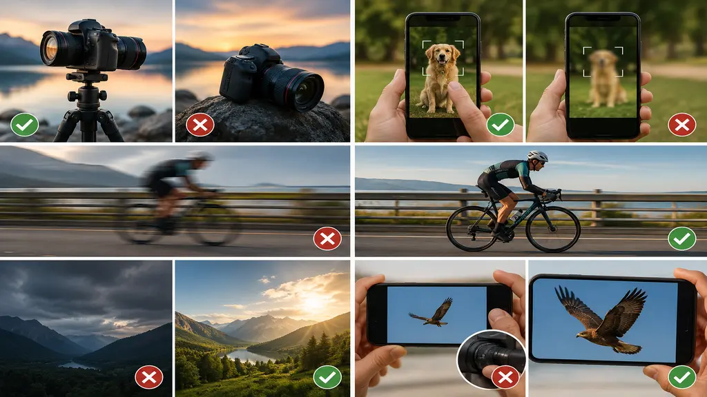 How to Prevent Blurry Photos