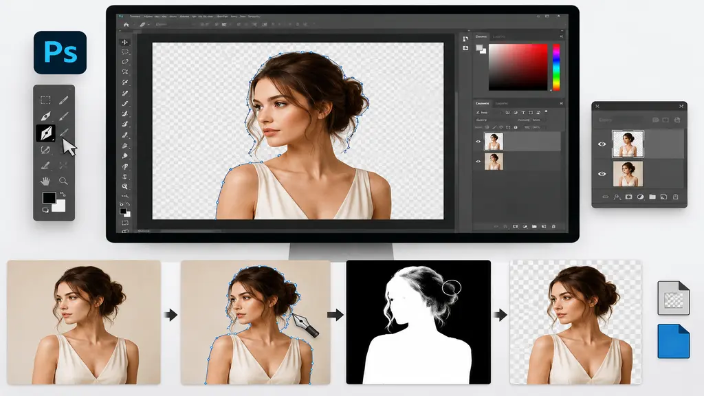 Remove Background Using Photoshop