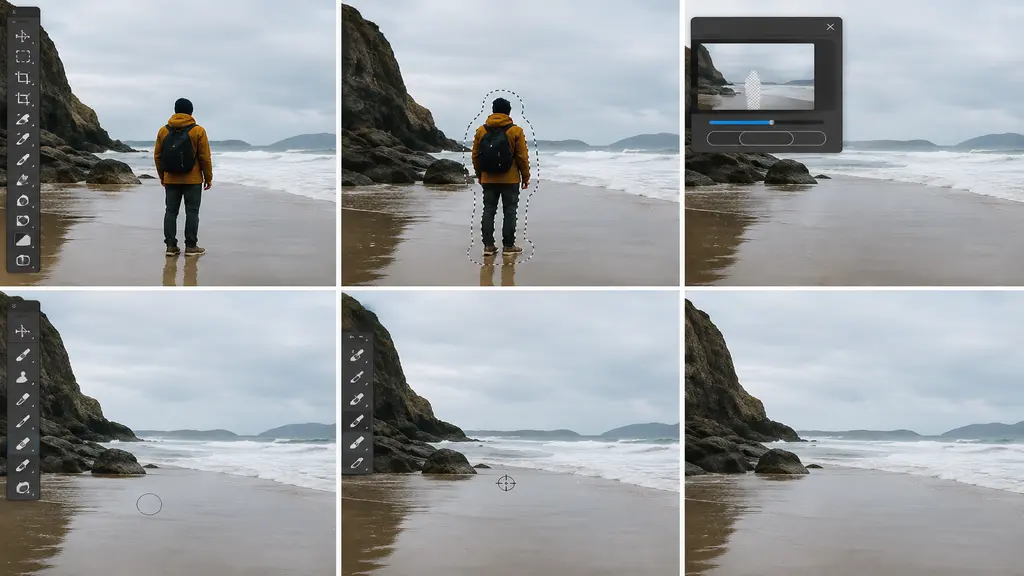 Remove a Person Using Photoshop