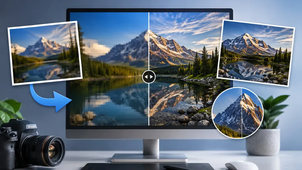 how to make an image higher resolution