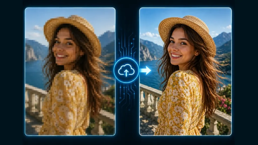 how to unpixelate an image