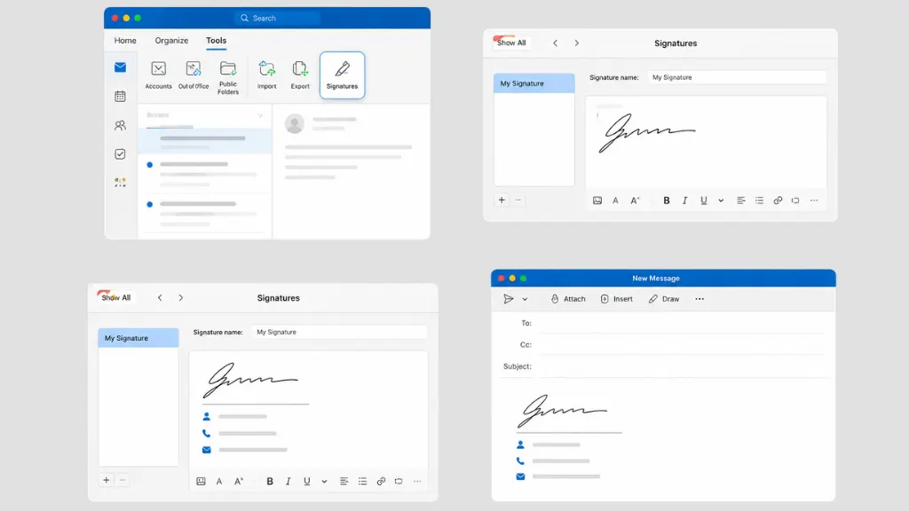 How to Edit Signature in Outlook for Mac