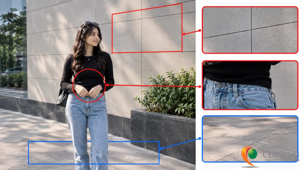 Checking the photo Background