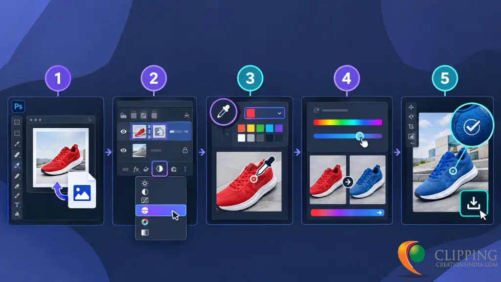 how do you replace a color in photoshop