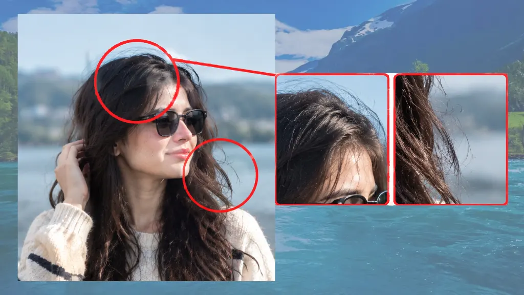 Look Closely at Hair, Hands, and Small Details