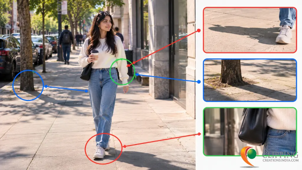 Look for Incorrect or Missing Shadows
